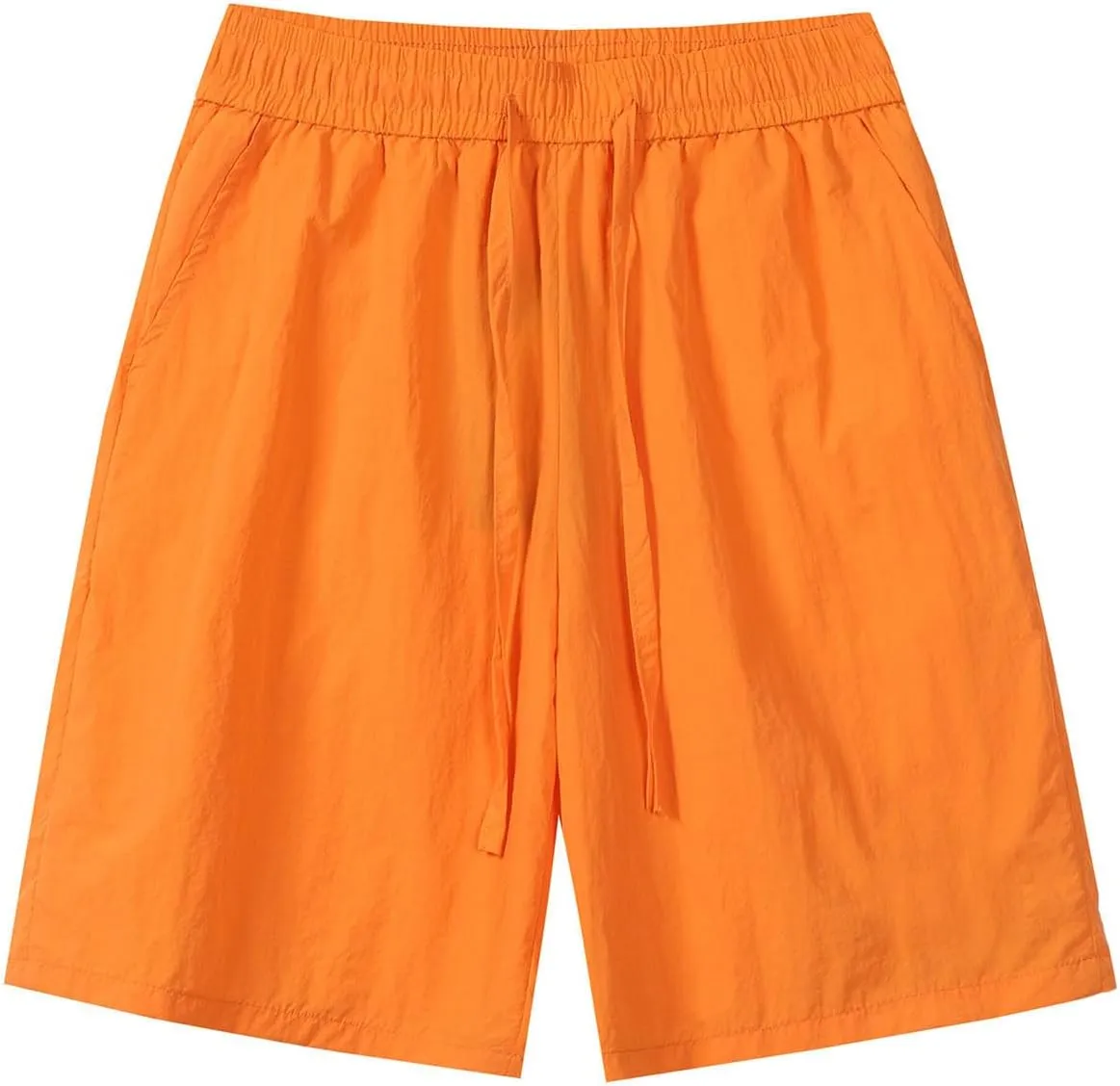 Men's Fashion Shorts Drawstring Elastic Waist Short Pants Casual Gym Workout Quick Dry Running Athletic Shorts