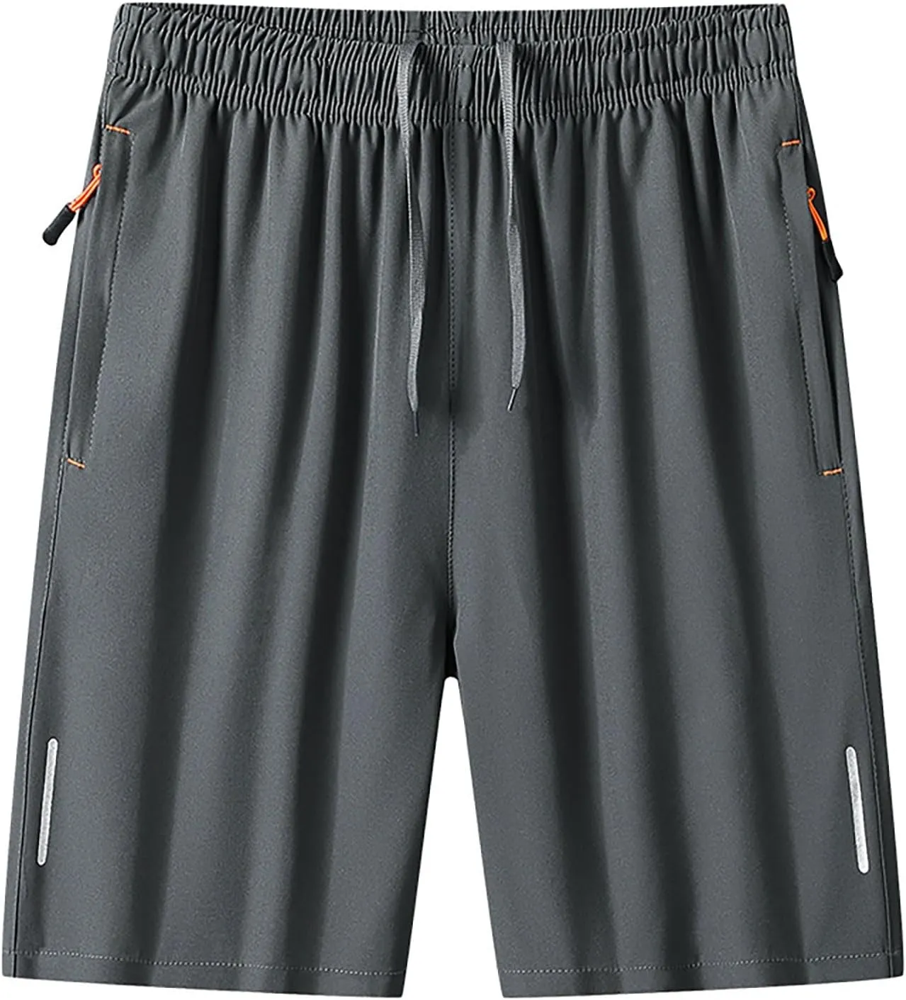 Mens Running Shorts Quick Dry Lightweight Athletic Shorts with Zipper Pockets for Workout Gym Training Outdoor 2025