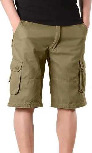Mens Shorts Casual Stretch Tactical Hiking Shorts Waterproof Quick Dry Work Pants Hiking Fishing Short with Pockets
