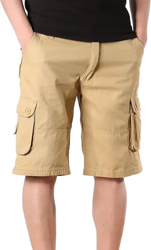 Mens Shorts Casual Stretch Tactical Hiking Shorts Waterproof Quick Dry Work Pants Hiking Fishing Short with Pockets