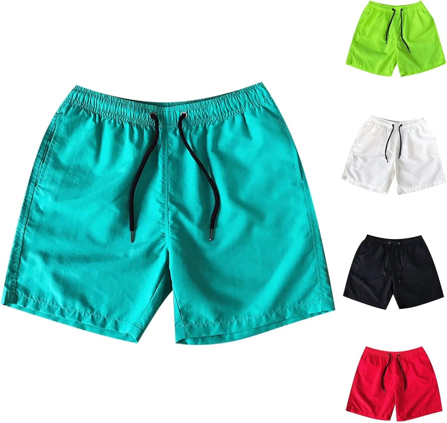 Mens Shorts Casual Summer 5 Inch Lightweight Quick Dry Gym Running Workout Shorts for Casual & Outdoor Athletic