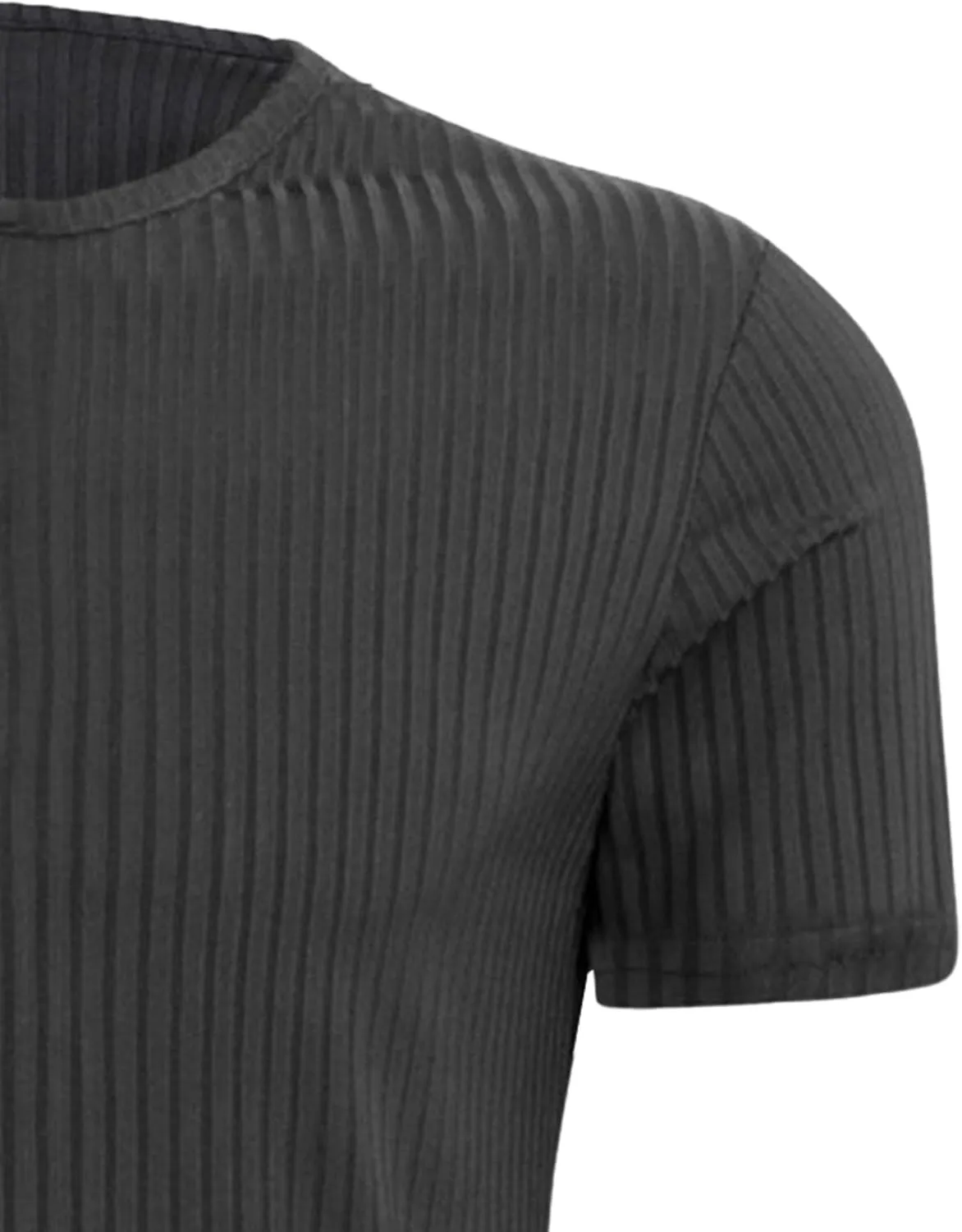 Men's Stretch Slim Fit Casual Henley T-Shirts Solid Button Muscle Workout Tee V Neck Pullover Athletic Tee Shirts