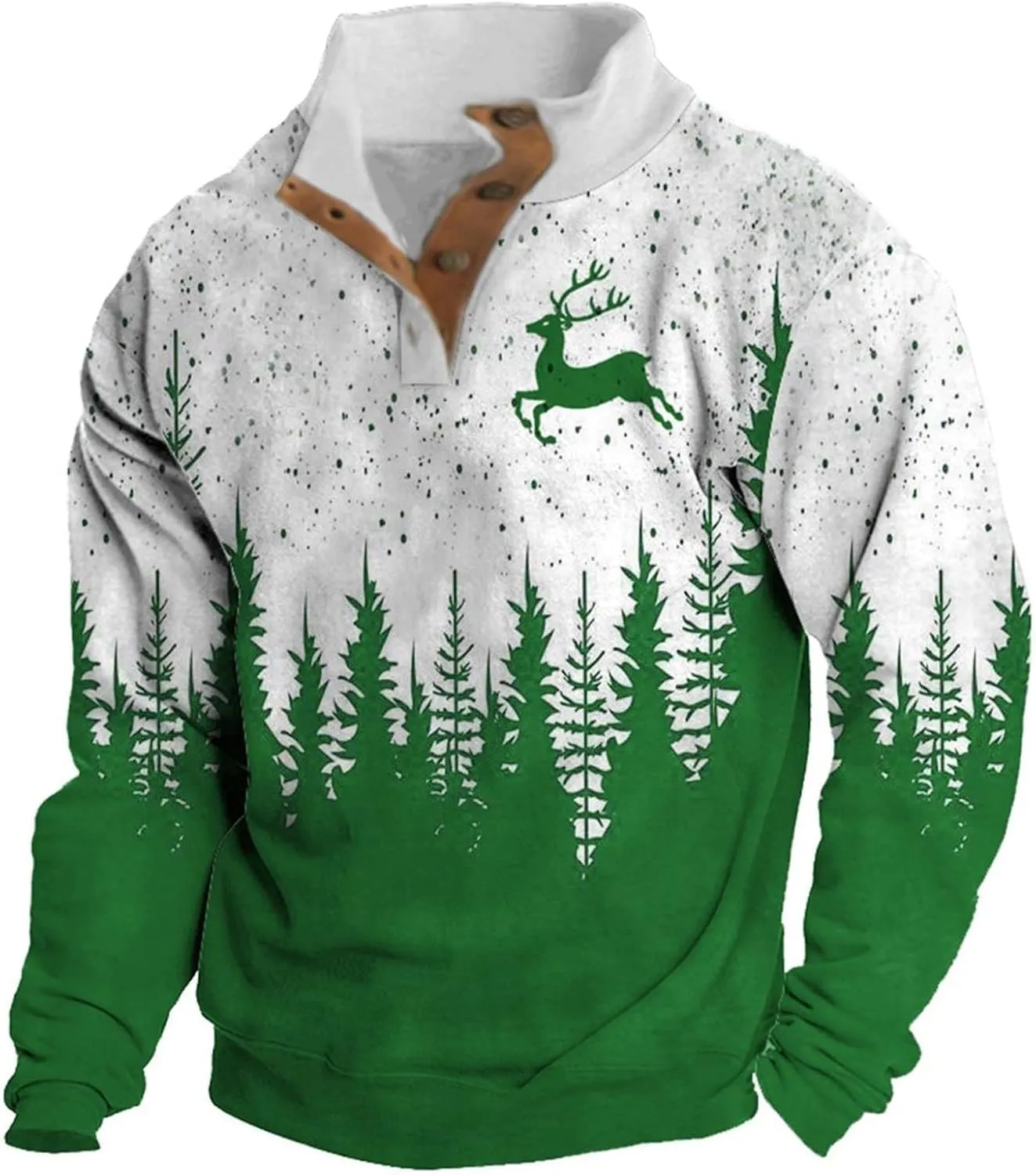 Mens Sweatshirt Stand Collar Corduroy Polo Zipper Long Sleeve Sweatshirt Stand Collar Pullover 2024 Sweaters Men's