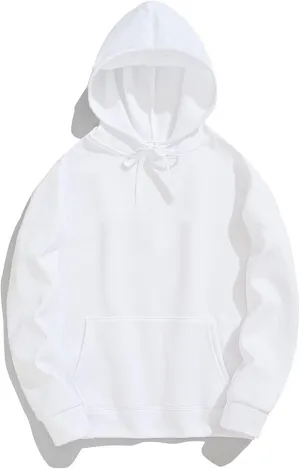 Mens Sweatshirts Cotton Midweight Long Sleeve Jersey with Hood Breathable Loose Fit Athletic Pullover