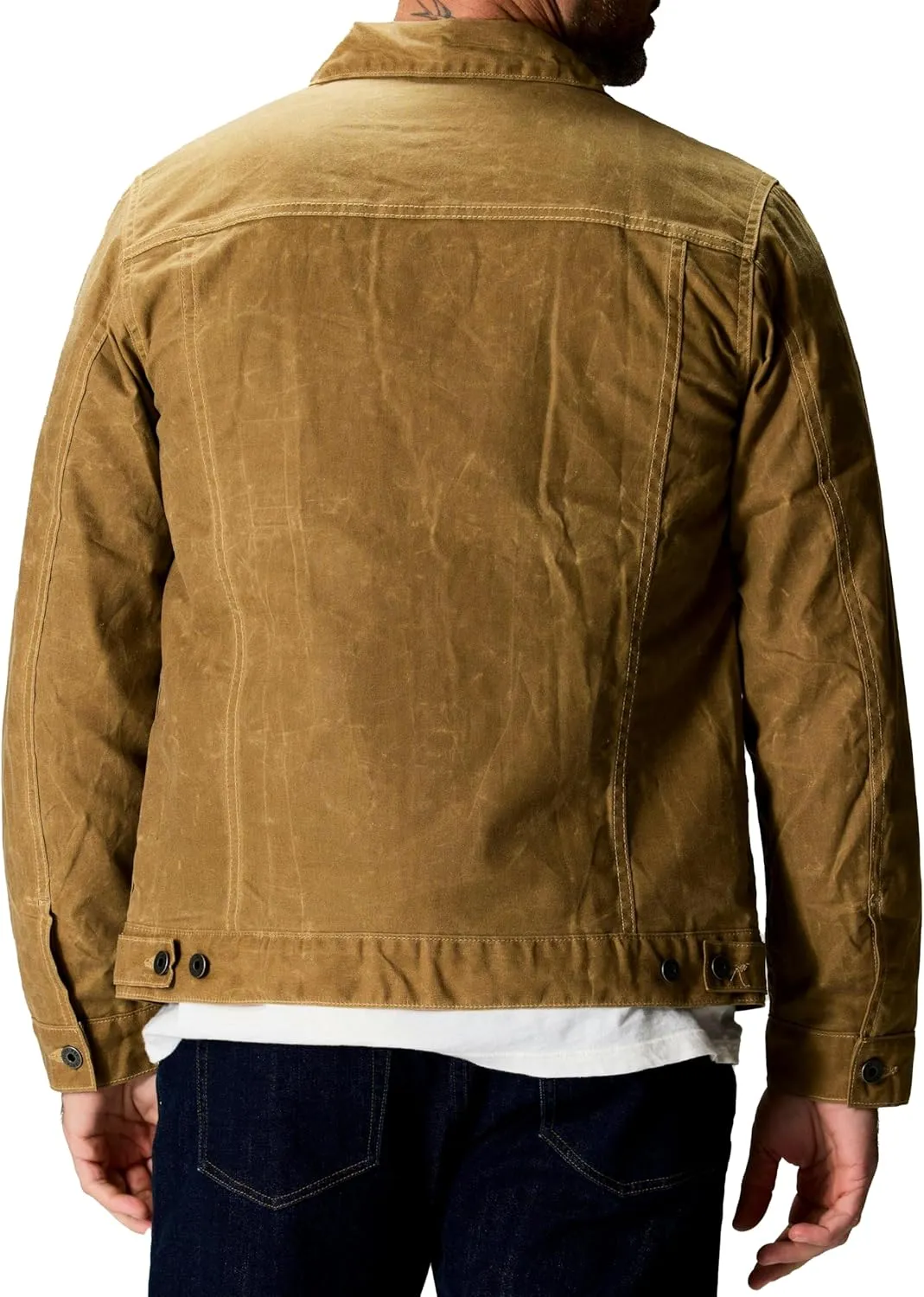 Mens Trucker Jacket, Corduroy Jacket Men, Summer Motorcycle Jacket, Heated Field Mens Wool Jacket