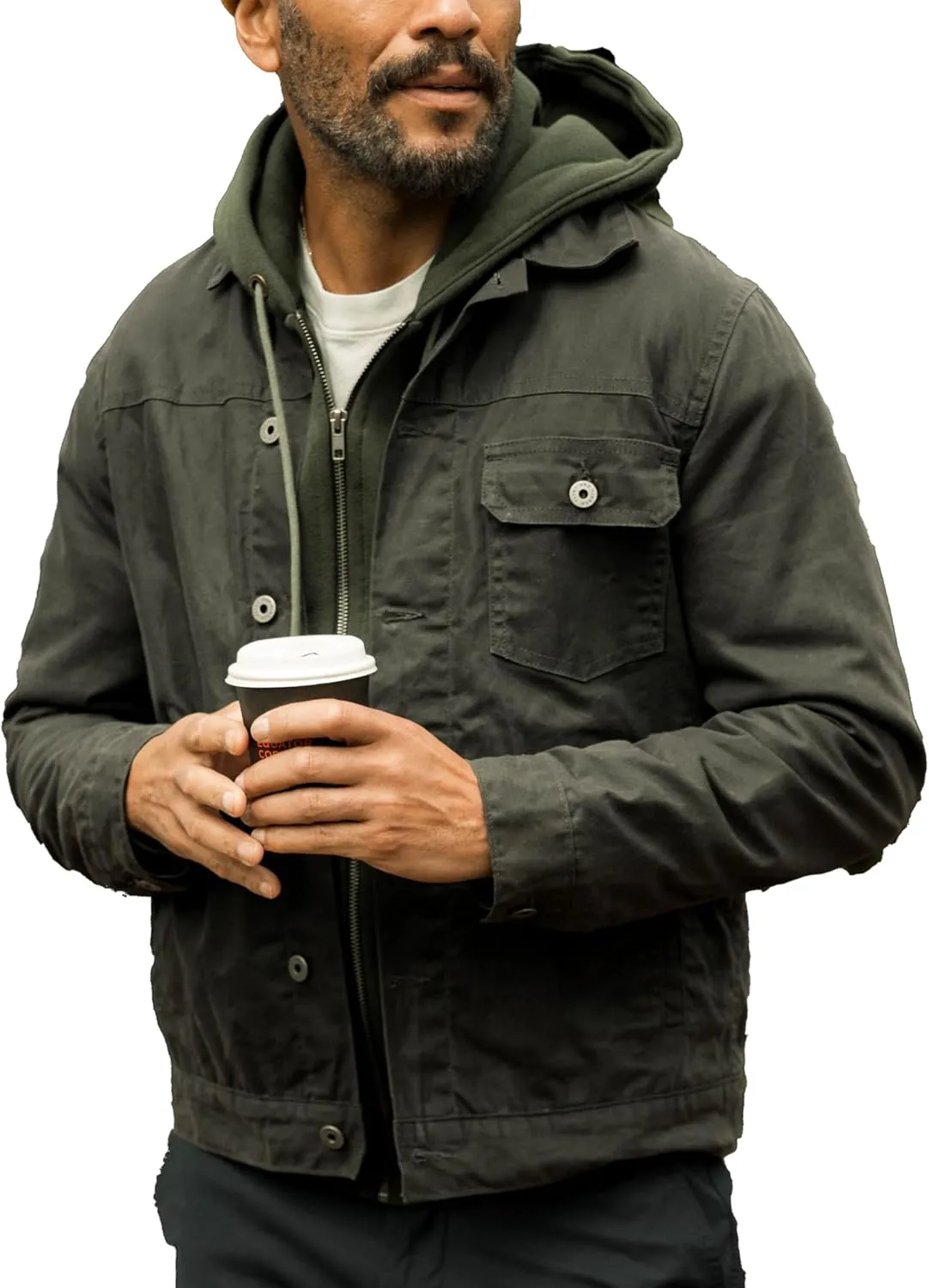 Mens Trucker Jacket, Corduroy Jacket Men, Summer Motorcycle Jacket, Heated Field Mens Wool Jacket