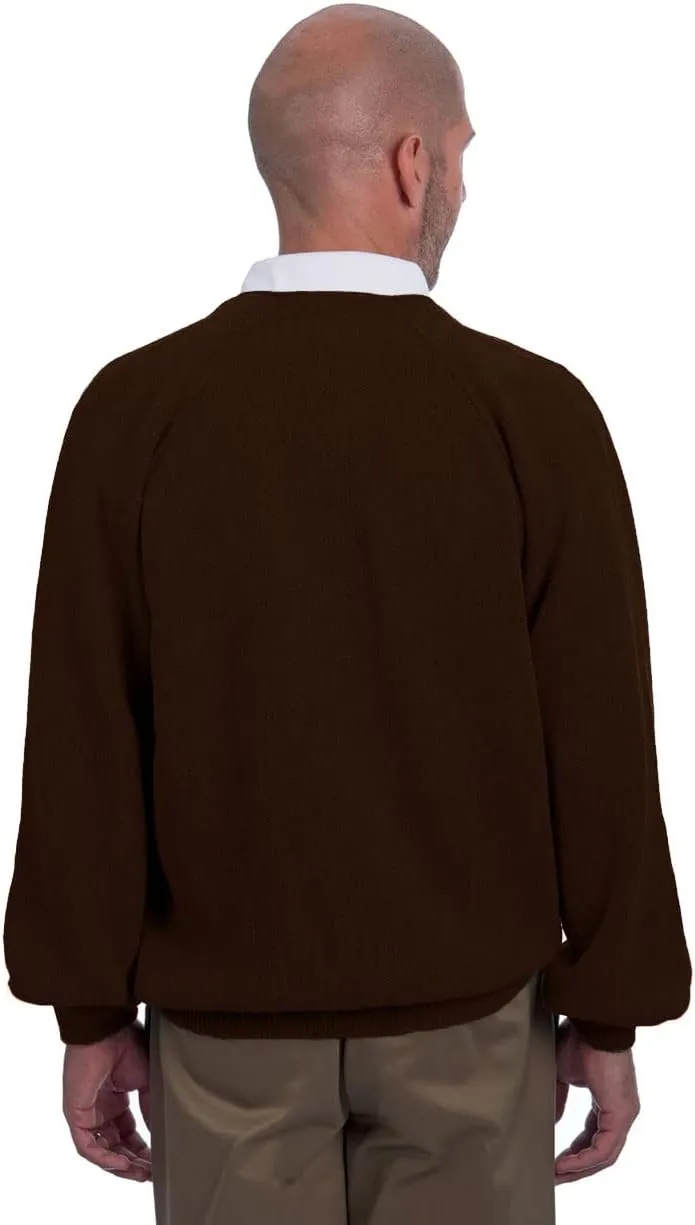 Men's V-Neck Retro Pro Professional Pullover Sweater