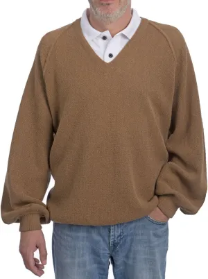 Men's V-Neck Retro Pro Professional Pullover Sweater