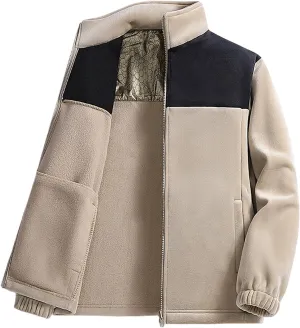 Men's Winter Jacket Thicken Puffy Jacket Windproof Puffer Jacket Quilted Insulated Jacket Down Jacket for Travel