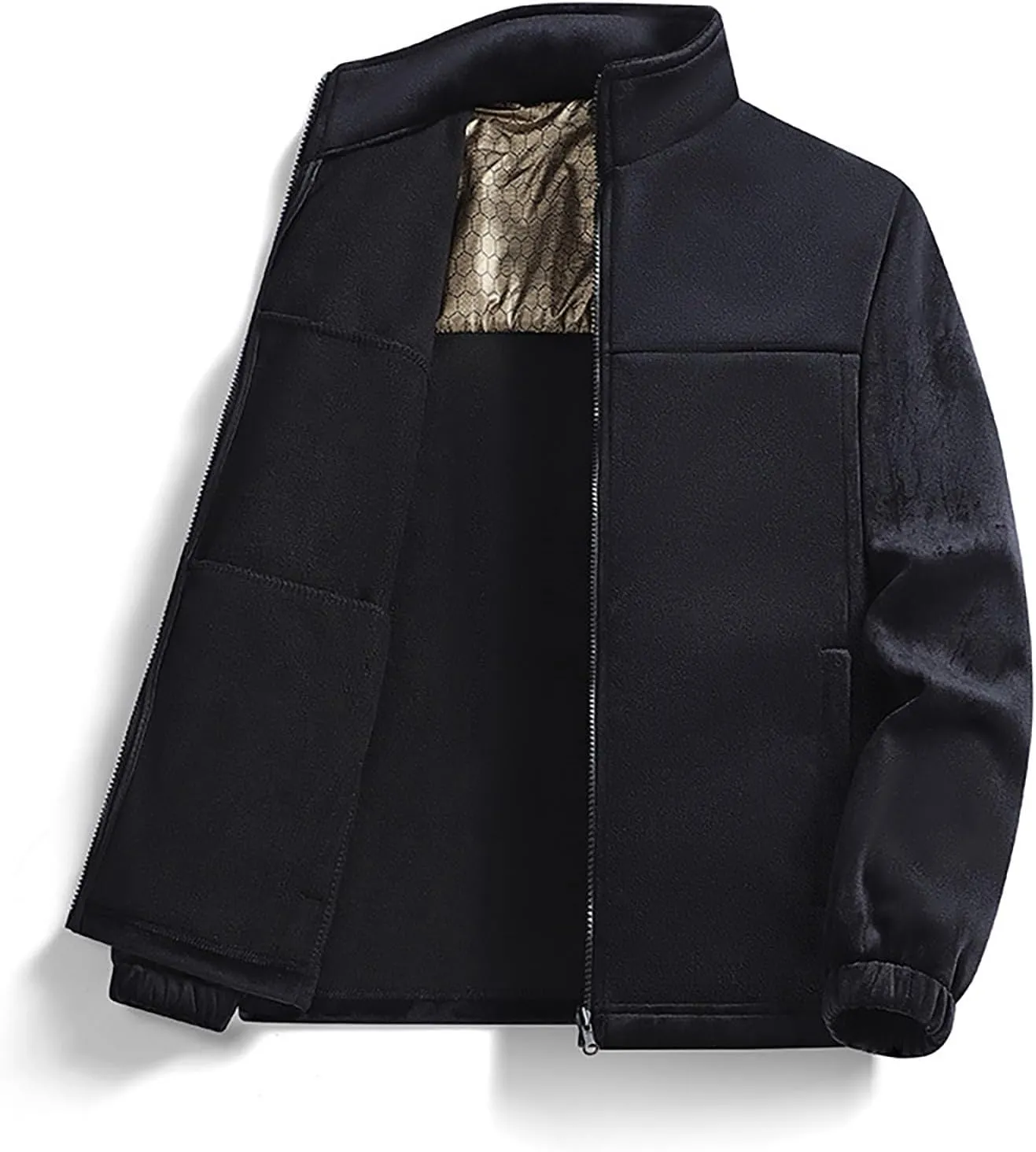 Men's Winter Jacket Thicken Puffy Jacket Windproof Puffer Jacket Quilted Insulated Jacket Down Jacket for Travel