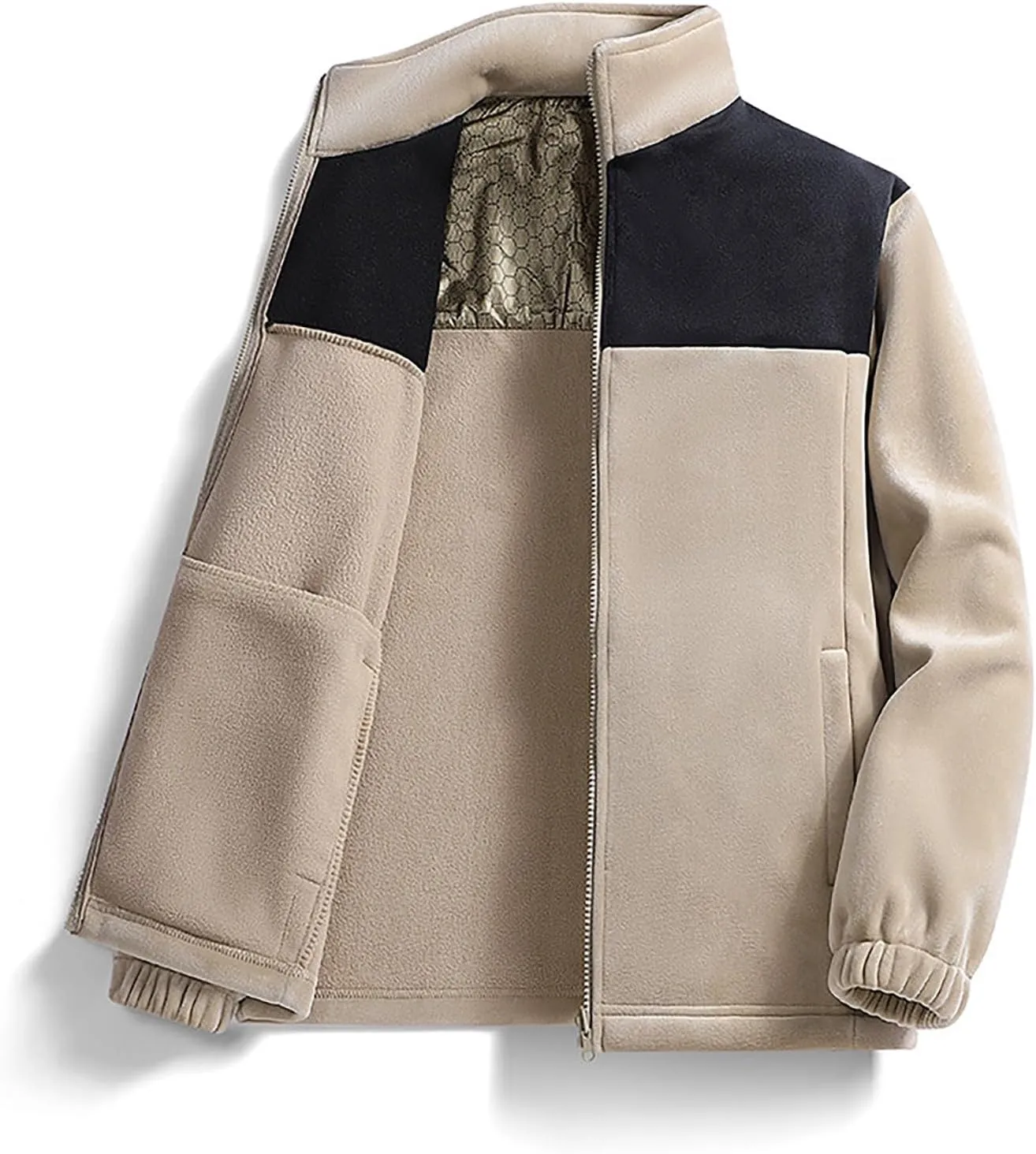Men's Winter Jacket Thicken Puffy Jacket Windproof Puffer Jacket Quilted Insulated Jacket Down Jacket for Travel