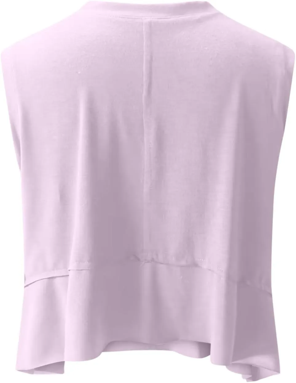 Modal Soft Sleeveless Crop Top for Women Athletic Tee Gym Workout Cropped Yoga Tank Quick Dry Flowy Vest