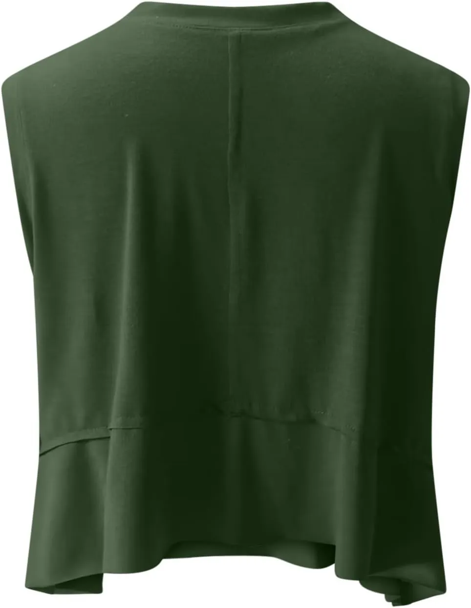 Modal Soft Sleeveless Crop Top for Women Athletic Tee Gym Workout Cropped Yoga Tank Quick Dry Flowy Vest