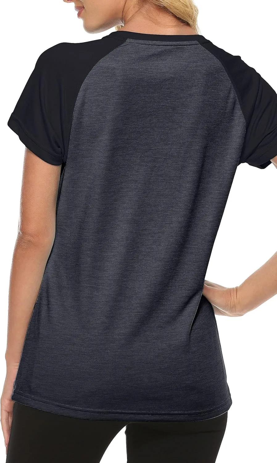 MoFiz Women's Short Sleeve UPF 50  Sun Protection Sports T-Shirt Quick Dry Running Workout Athletic Tee Top