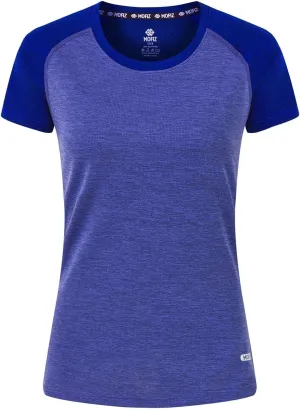 MoFiz Women's Short Sleeve UPF 50  Sun Protection Sports T-Shirt Quick Dry Running Workout Athletic Tee Top