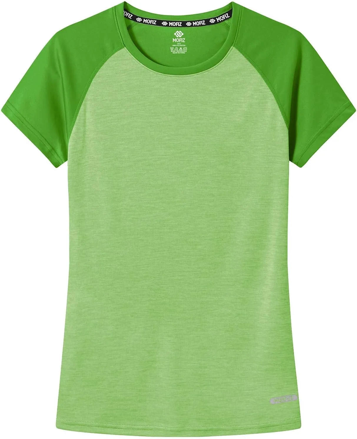MoFiz Women's Short Sleeve UPF 50  Sun Protection Sports T-Shirt Quick Dry Running Workout Athletic Tee Top