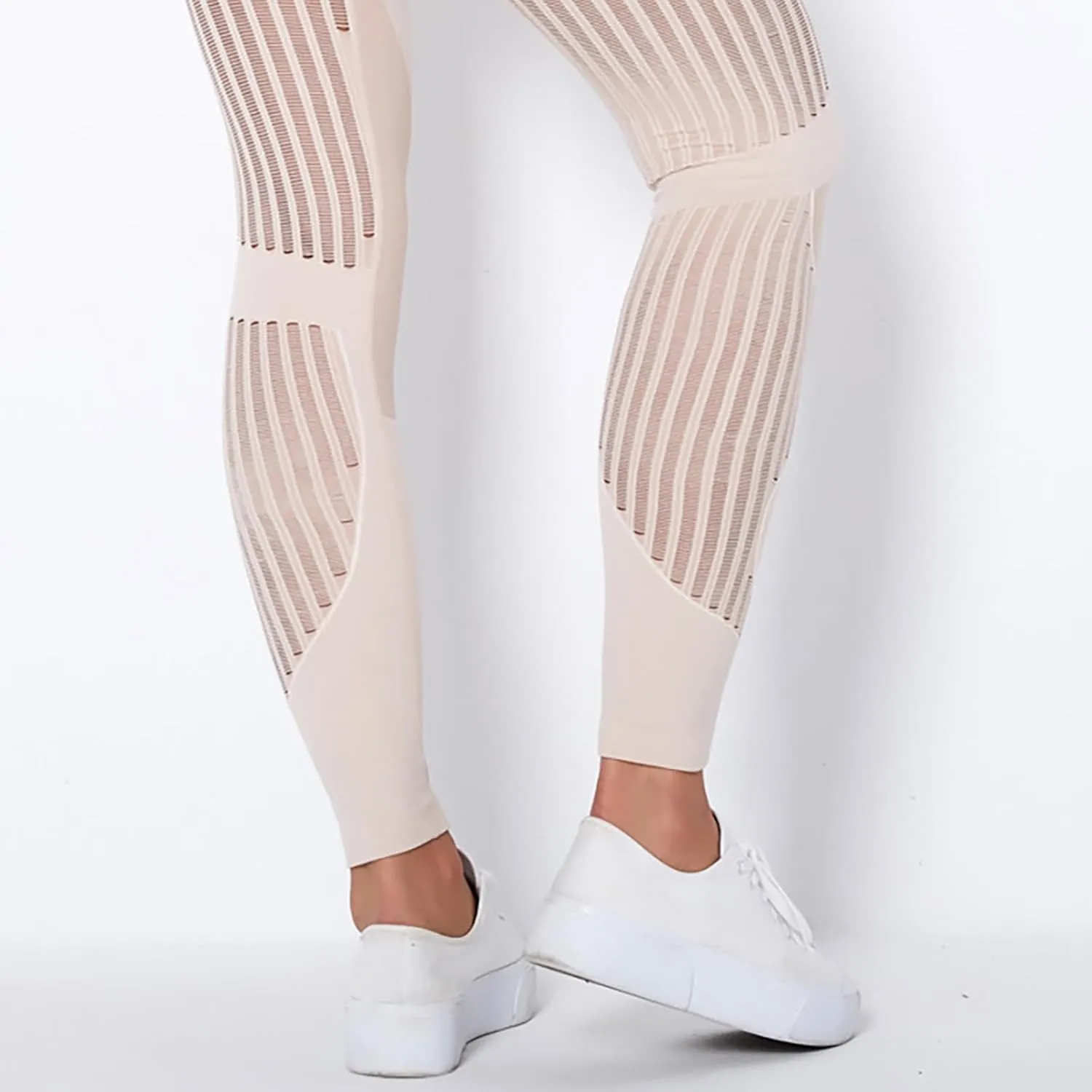 NATHGAM Womens Workout Leggings High Waist Tummy Control Tights Breathable Comfy Gym Sport Yoga Pants 2024 Athletic Outfits