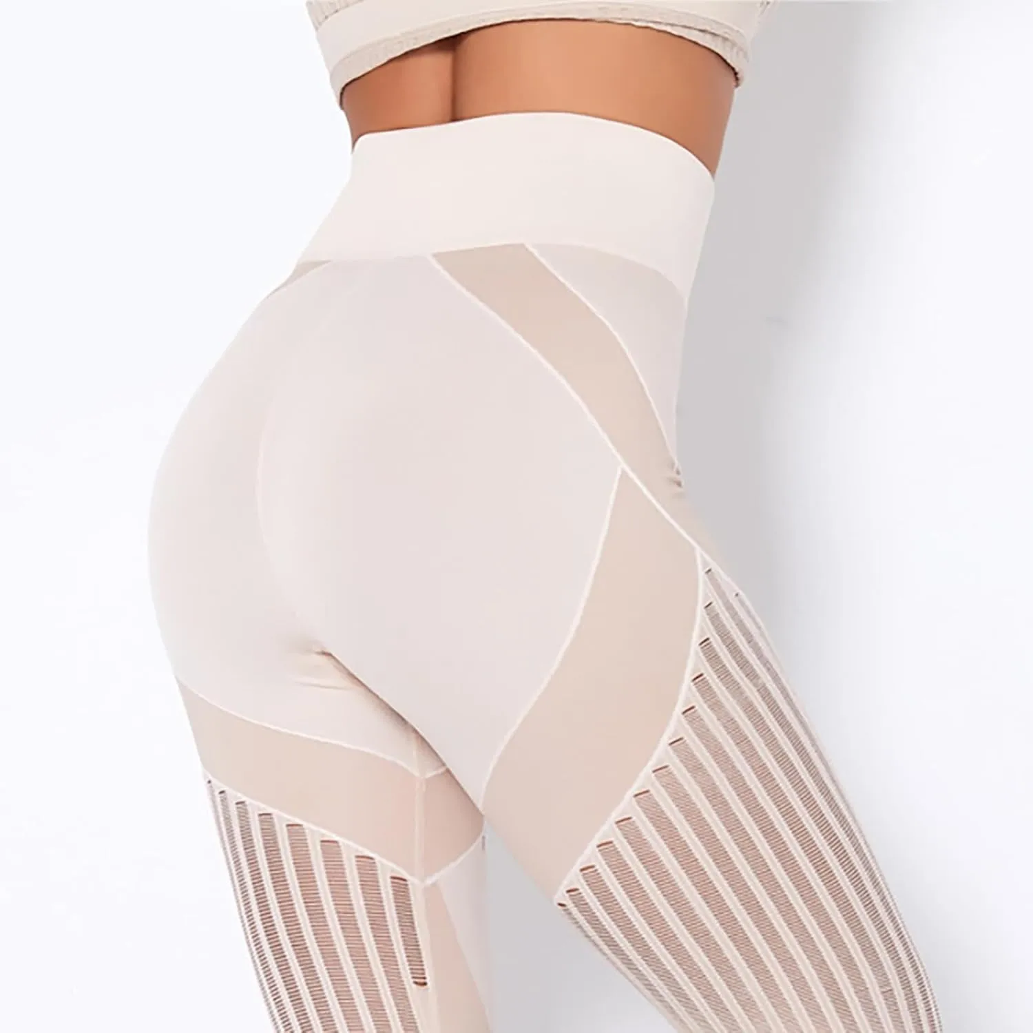 NATHGAM Womens Workout Leggings High Waist Tummy Control Tights Breathable Comfy Gym Sport Yoga Pants 2024 Athletic Outfits