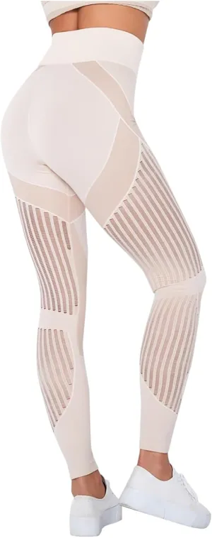 NATHGAM Womens Workout Leggings High Waist Tummy Control Tights Breathable Comfy Gym Sport Yoga Pants 2024 Athletic Outfits
