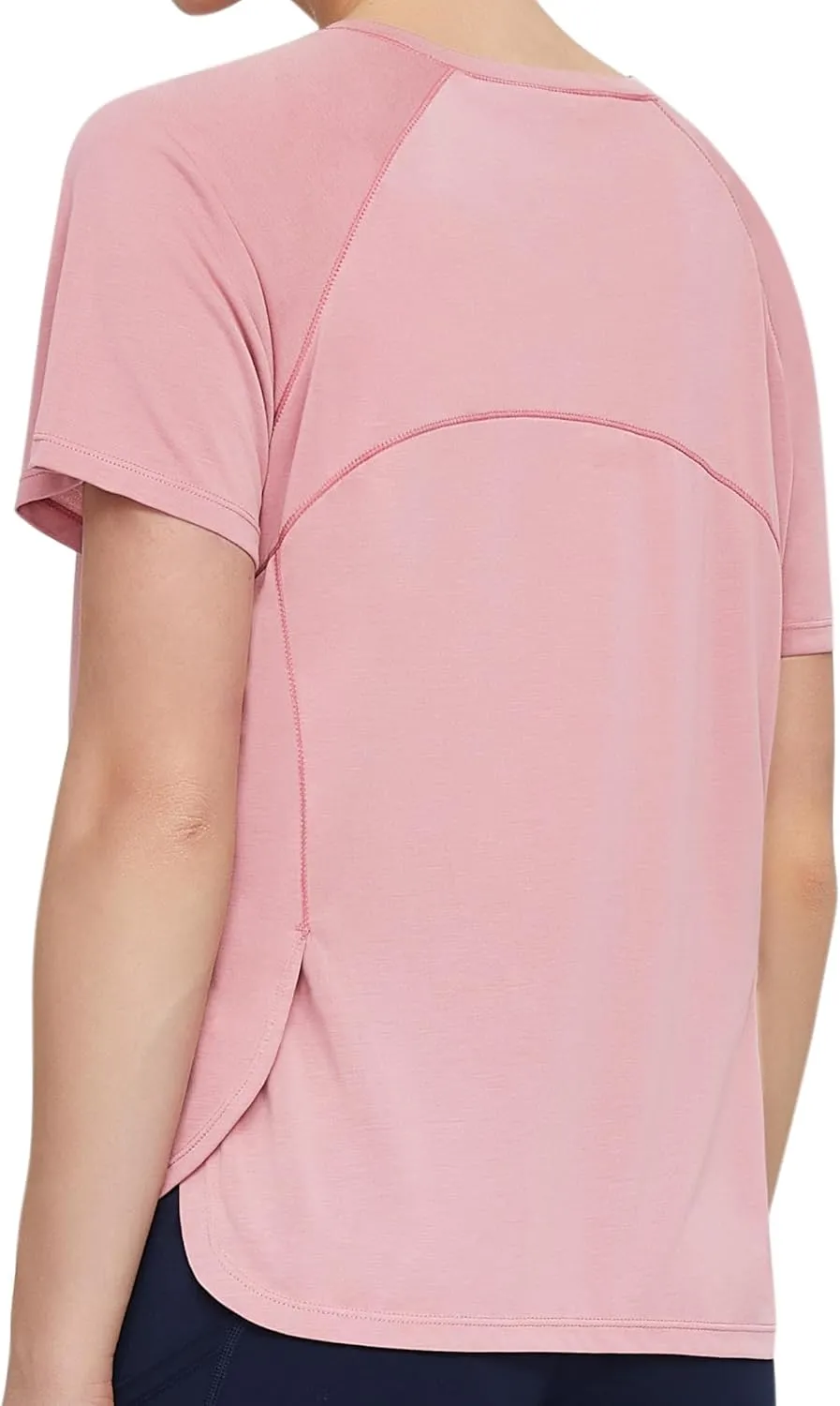 Origiwish Women's Short Sleeve Workout T-Shirt Quick Dry Running Gym Shirts Athletic Casual Yoga Tops