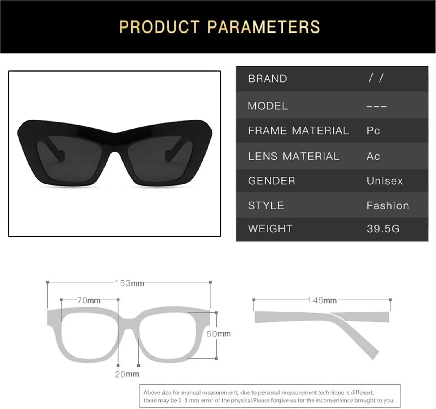 Shopping Commuter Men Sunglasses Outdoor Sports Driver Women Sun Glasses