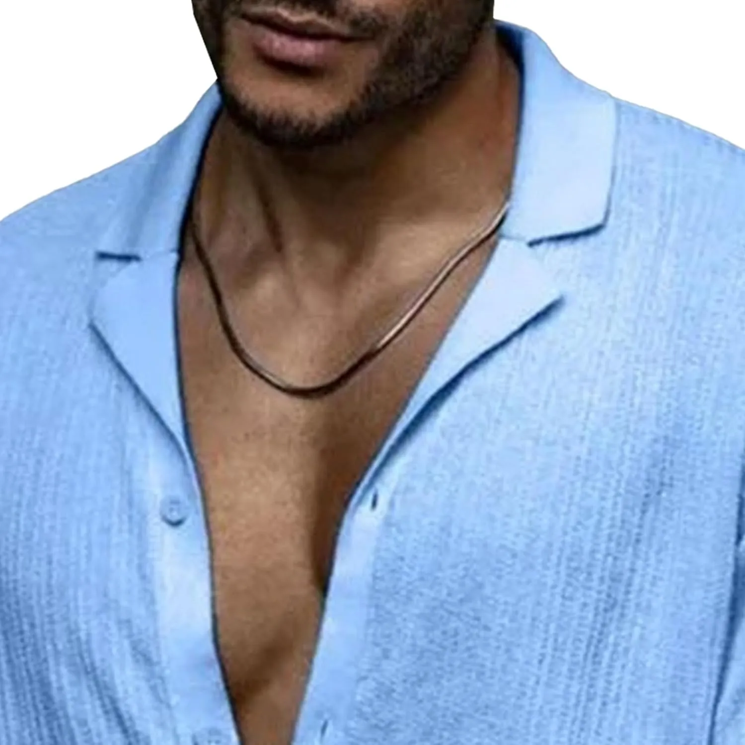 Short Sleeve Button Down Shirts for Men Summer Casual Cotton Linen Shirts Lightweight Breathable Beach Tops
