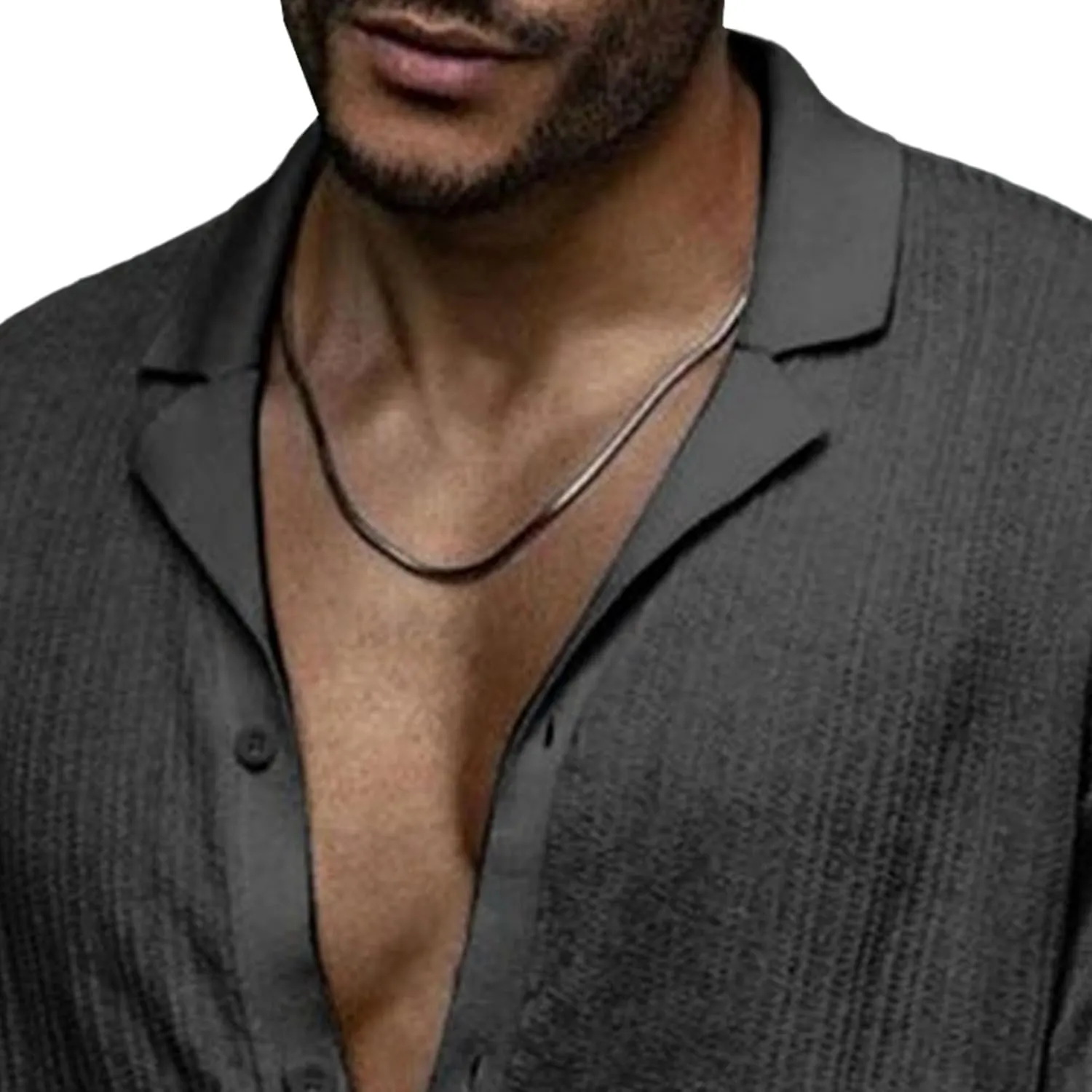 Short Sleeve Button Down Shirts for Men Summer Casual Cotton Linen Shirts Lightweight Breathable Beach Tops