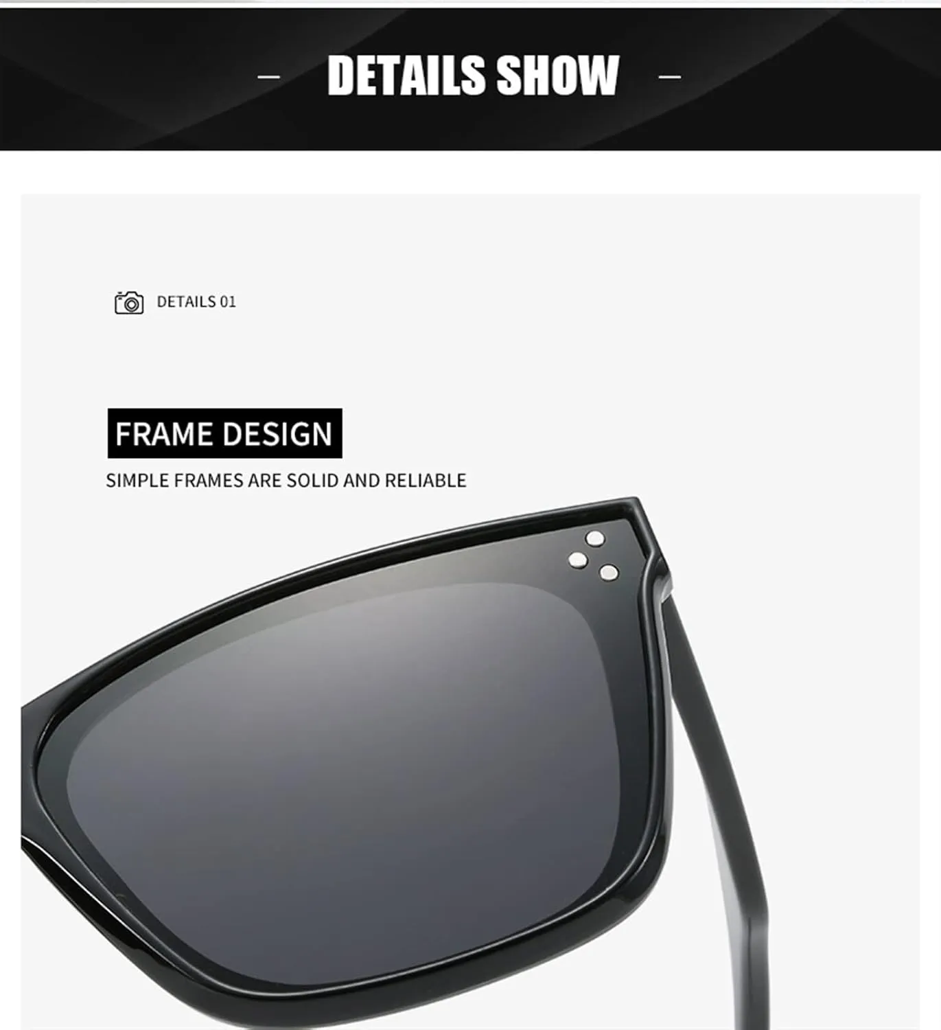 Square Outdoor Men Sunglasses Commuter Sports Shopping Women Sun Glasses