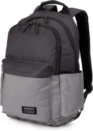 SwissGear 2789 Laptop Backpack, Grey/Black, 17.75-Inch