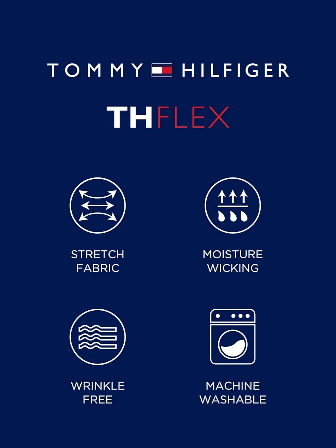 Tommy Hilfiger Men's Dress Shirt Regular Fit Essentials