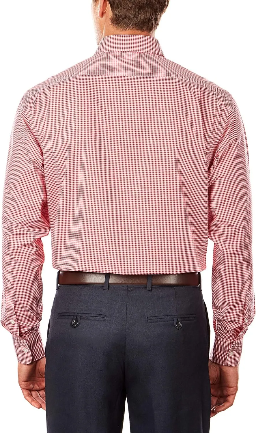 Tommy Hilfiger Men's Dress Shirt Regular Fit Non Iron Gingham