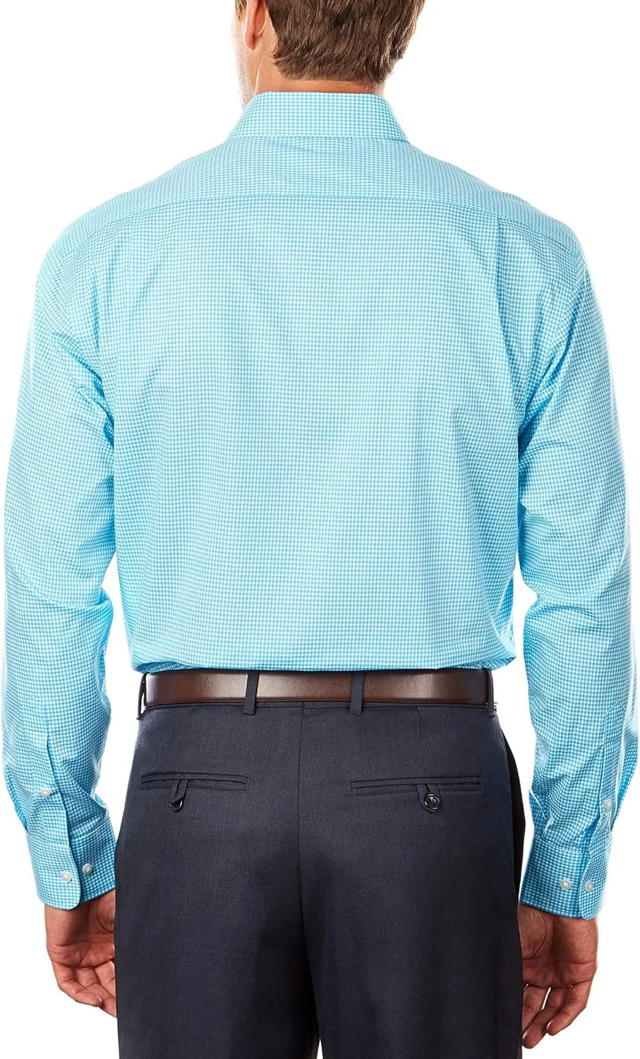Tommy Hilfiger Men's Dress Shirt Regular Fit Non Iron Gingham