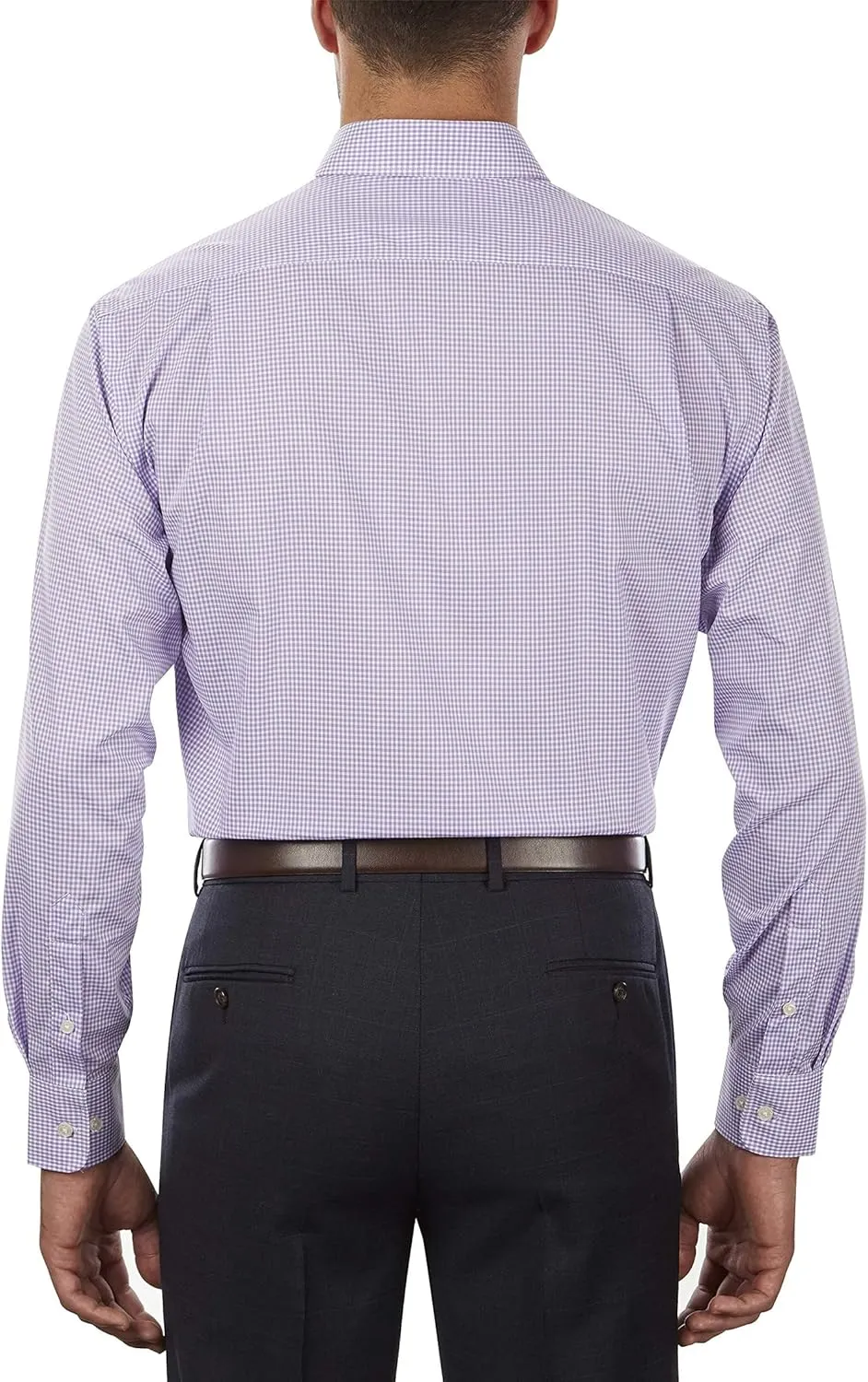 Tommy Hilfiger Men's Dress Shirt Regular Fit Non Iron Gingham