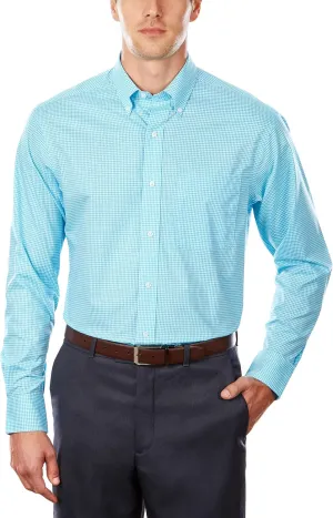 Tommy Hilfiger Men's Dress Shirt Regular Fit Non Iron Gingham