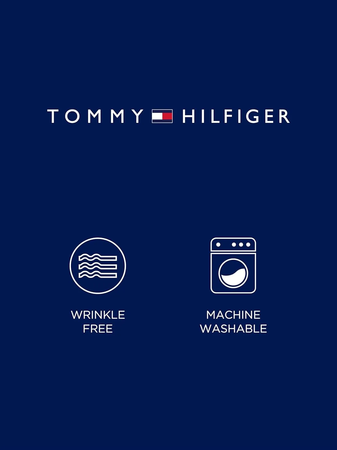 Tommy Hilfiger Men's Dress Shirt Regular Fit Non Iron Solid