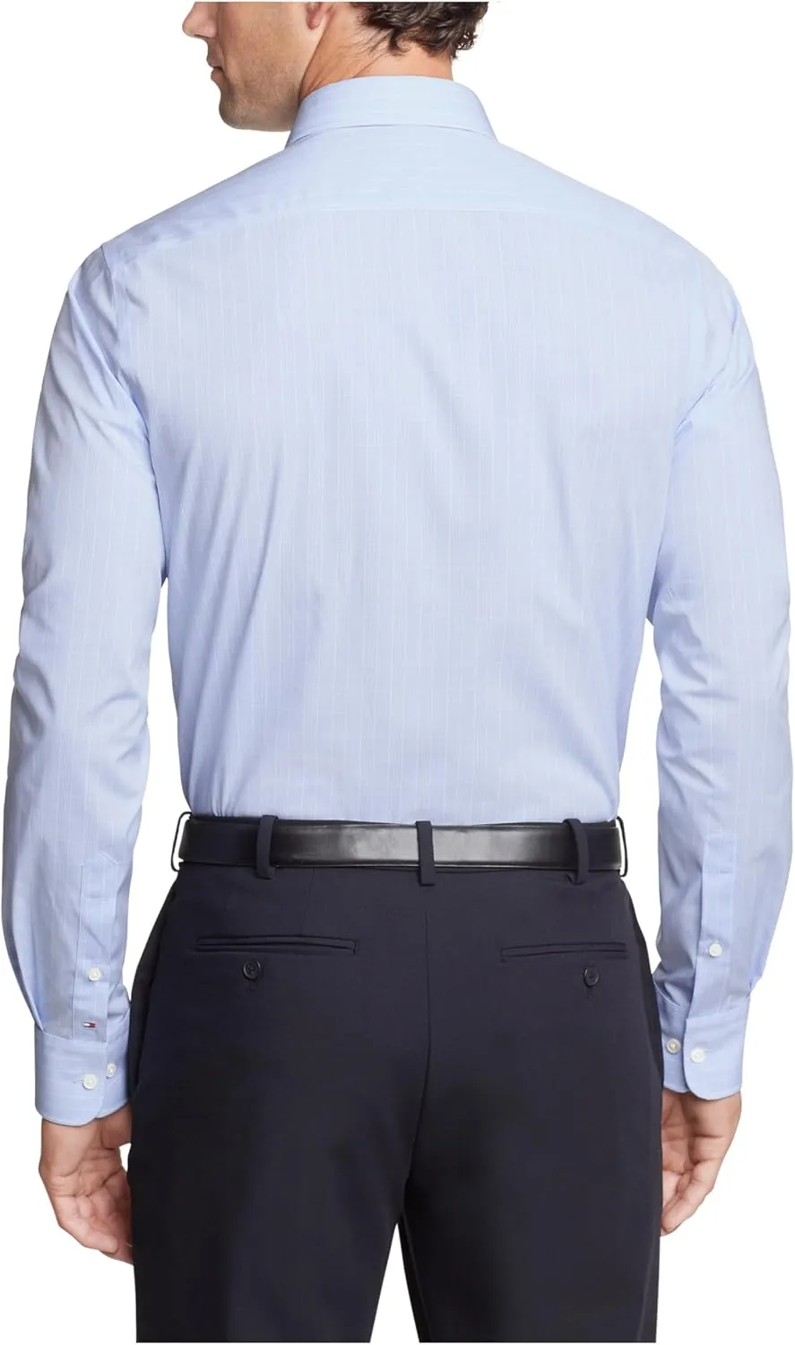 Tommy Hilfiger Men's Dress Shirt Slim Fit Essentials
