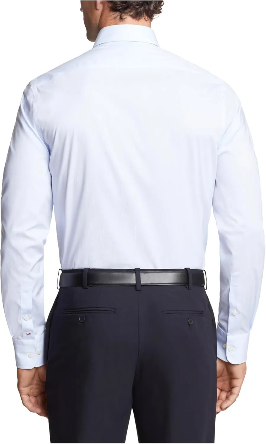 Tommy Hilfiger Men's Dress Shirt Slim Fit Essentials
