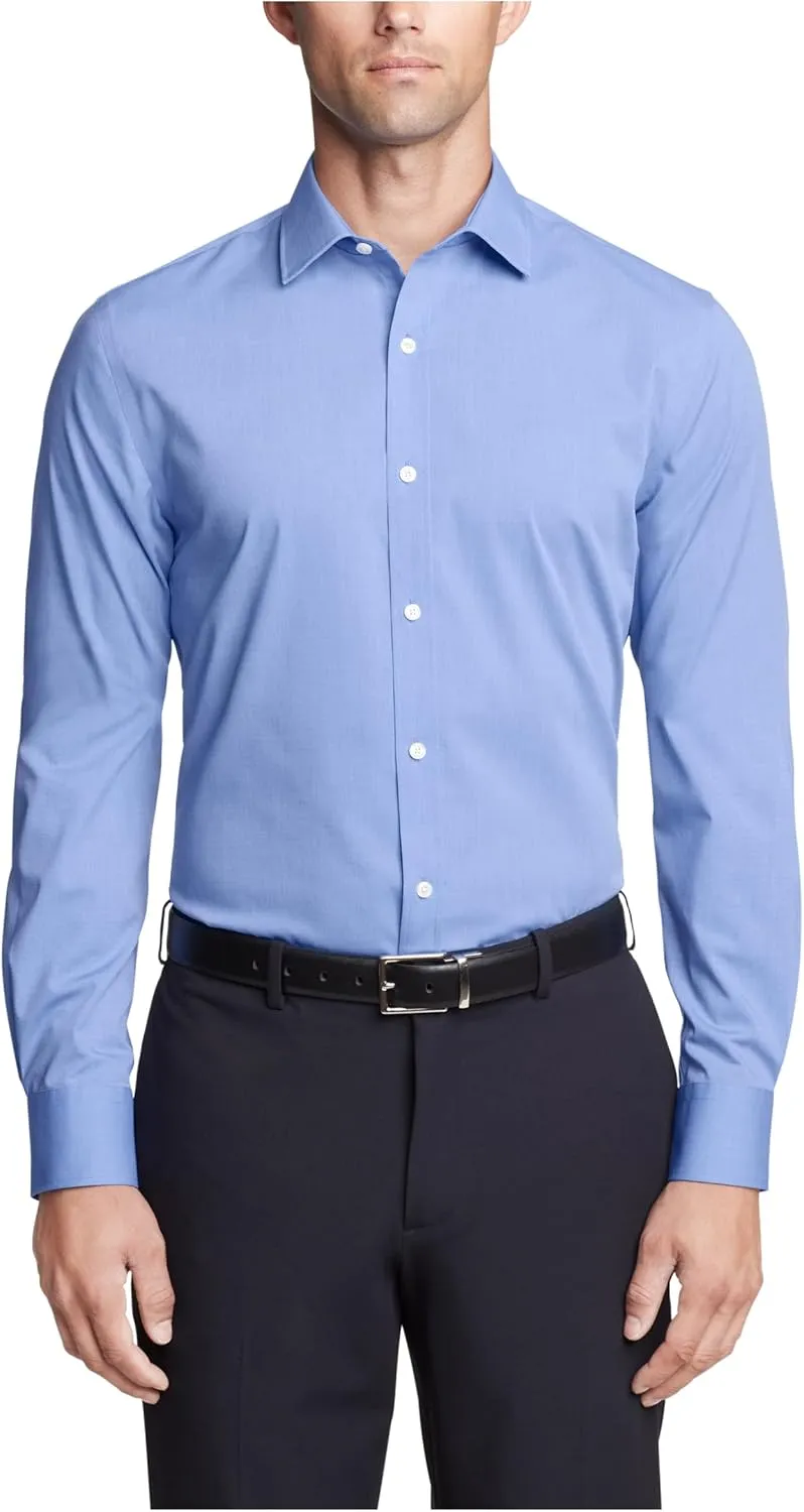 Tommy Hilfiger Men's Dress Shirt Slim Fit Essentials