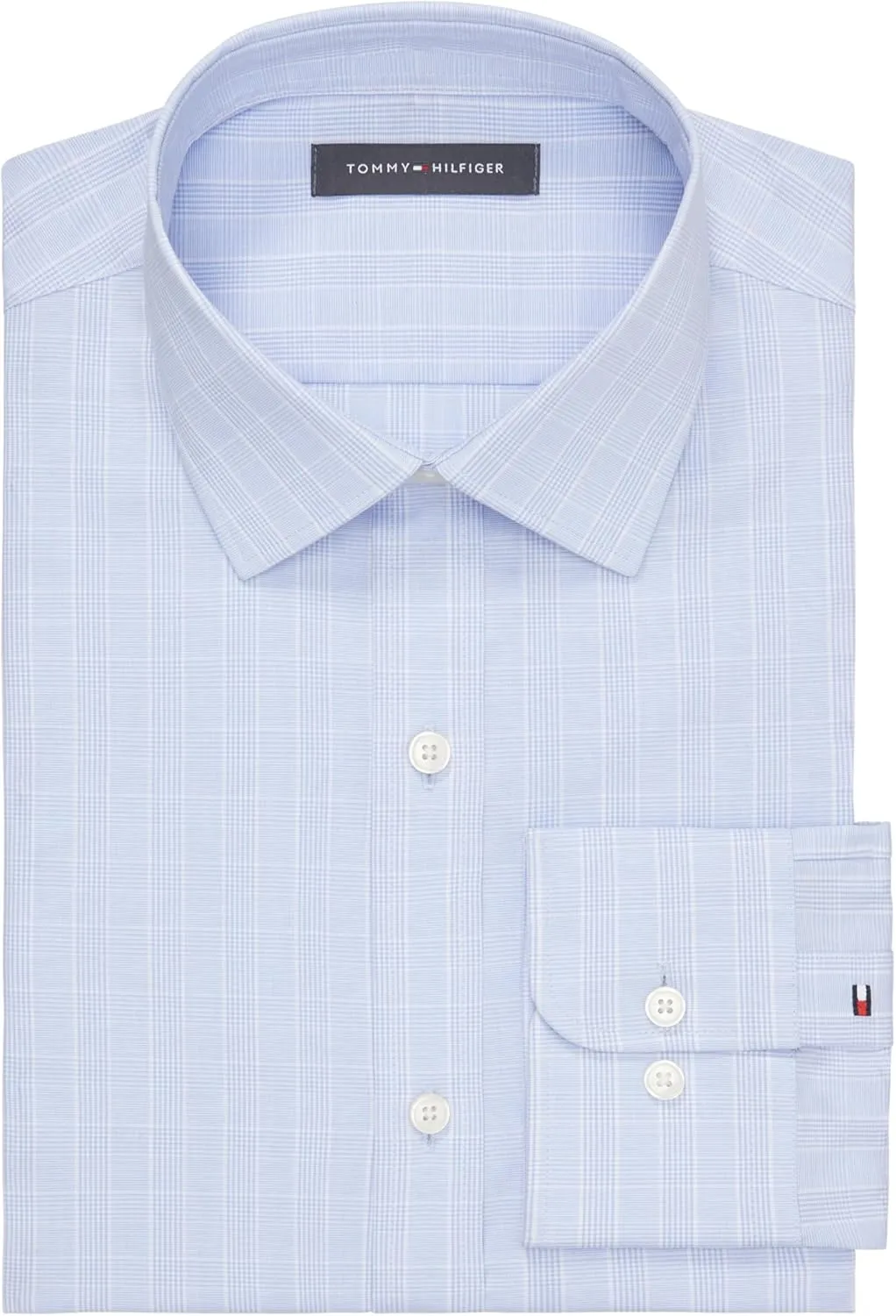 Tommy Hilfiger Men's Dress Shirt Slim Fit Essentials