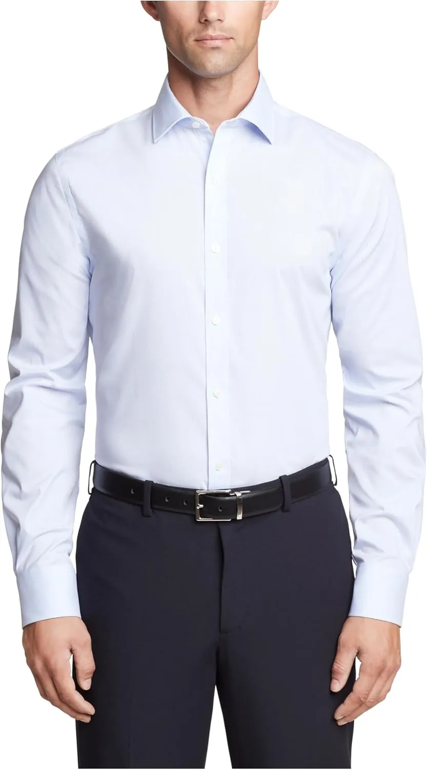 Tommy Hilfiger Men's Dress Shirt Slim Fit Essentials