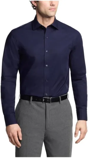 Tommy Hilfiger Men's Dress Shirt Slim Fit Essentials