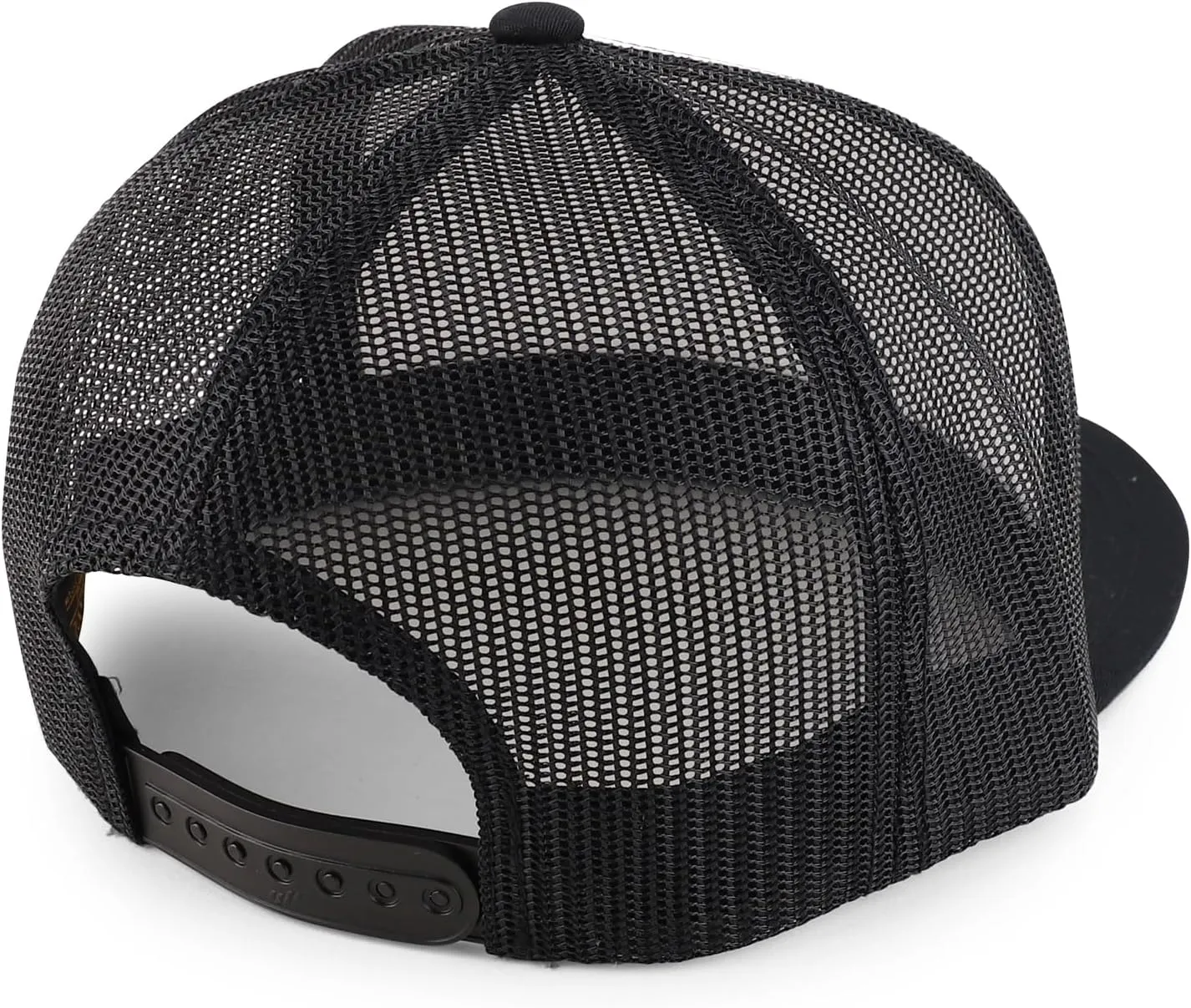 Trendy Apparel Shop Flexfit Brand 5 Panel 2 Tone Flatbill Mesh Classic Snapback Cap