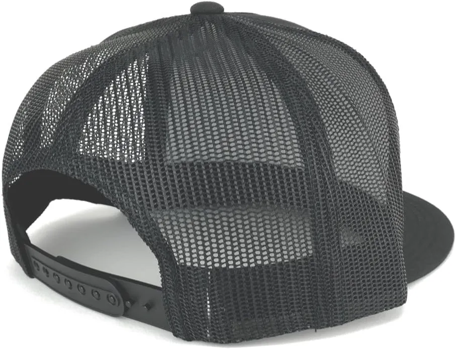 Trendy Apparel Shop Panama Flag 5 Panel Flatbill Trucker Mesh Snapback Cap
