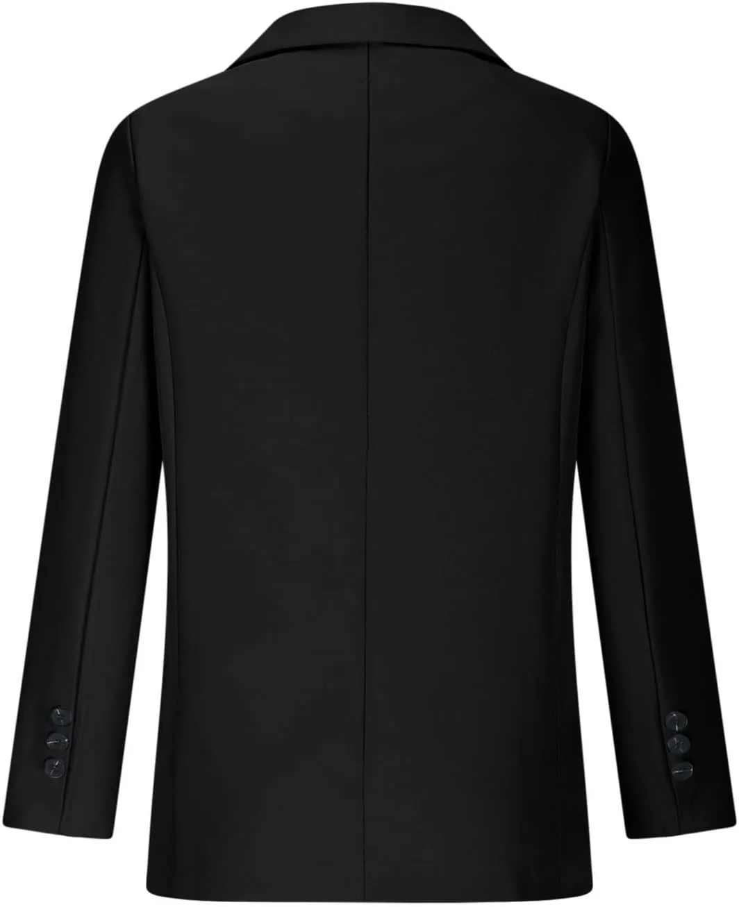 Trendy Blaze for Elegant Women 2024 Business Casual Buttoned Cardigan Suit Jacket Long Sleeve Lapel Padded Blazers