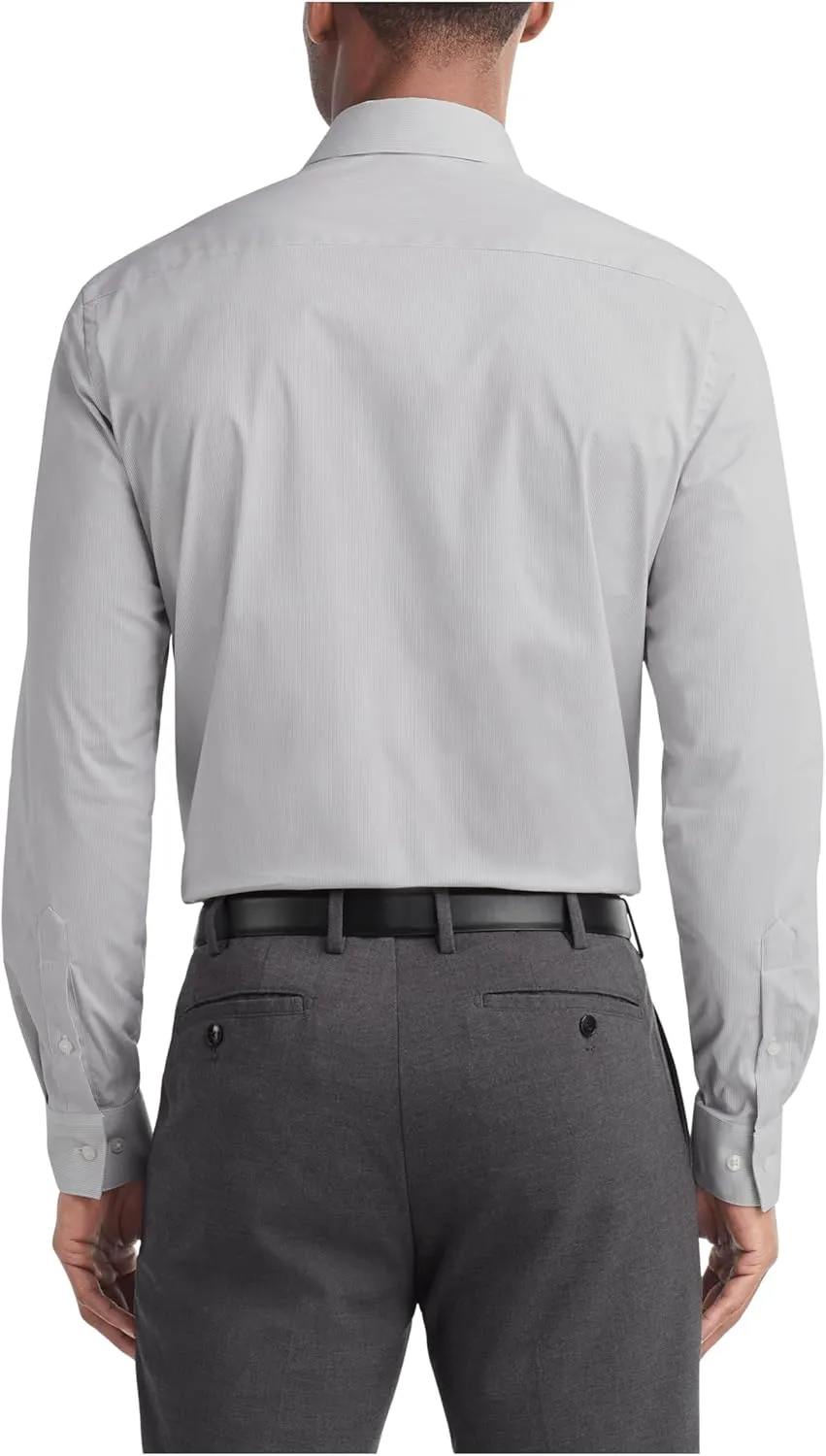 Van Heusen Men's Dress Shirt Regular Fit Stain Shield Stretch