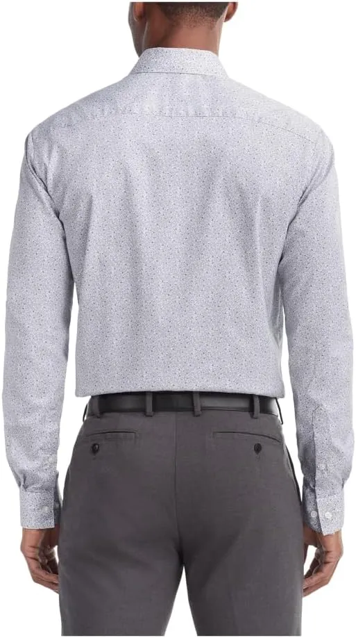 Van Heusen Men's Dress Shirt Regular Fit Stain Shield Stretch