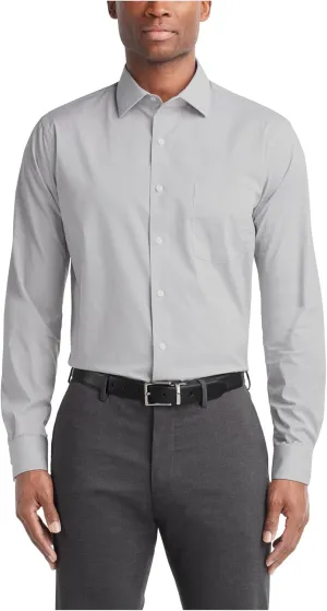 Van Heusen Men's Dress Shirt Regular Fit Stain Shield Stretch