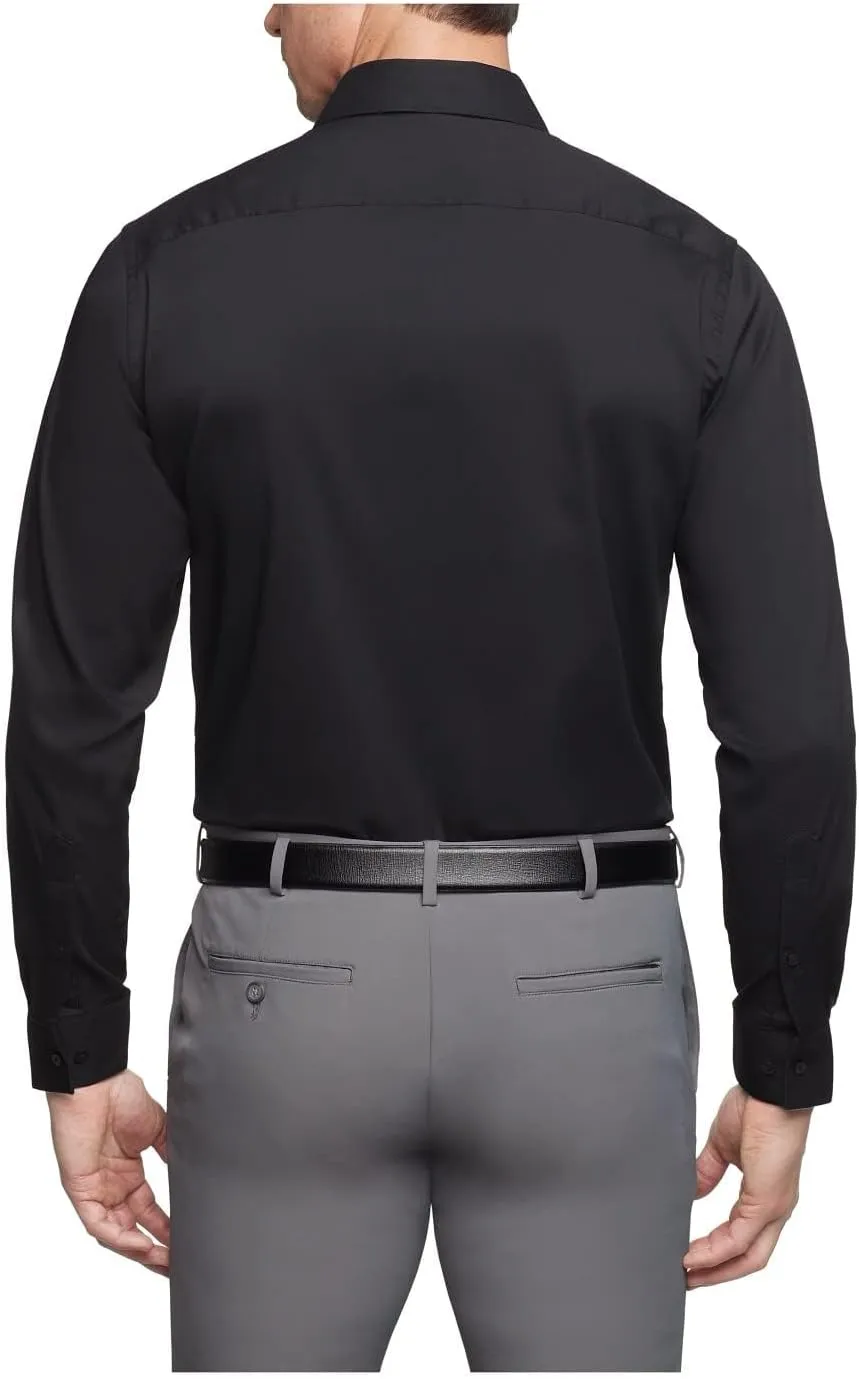 Van Heusen Men's Dress Shirt Regular Fit Stain Shield Stretch