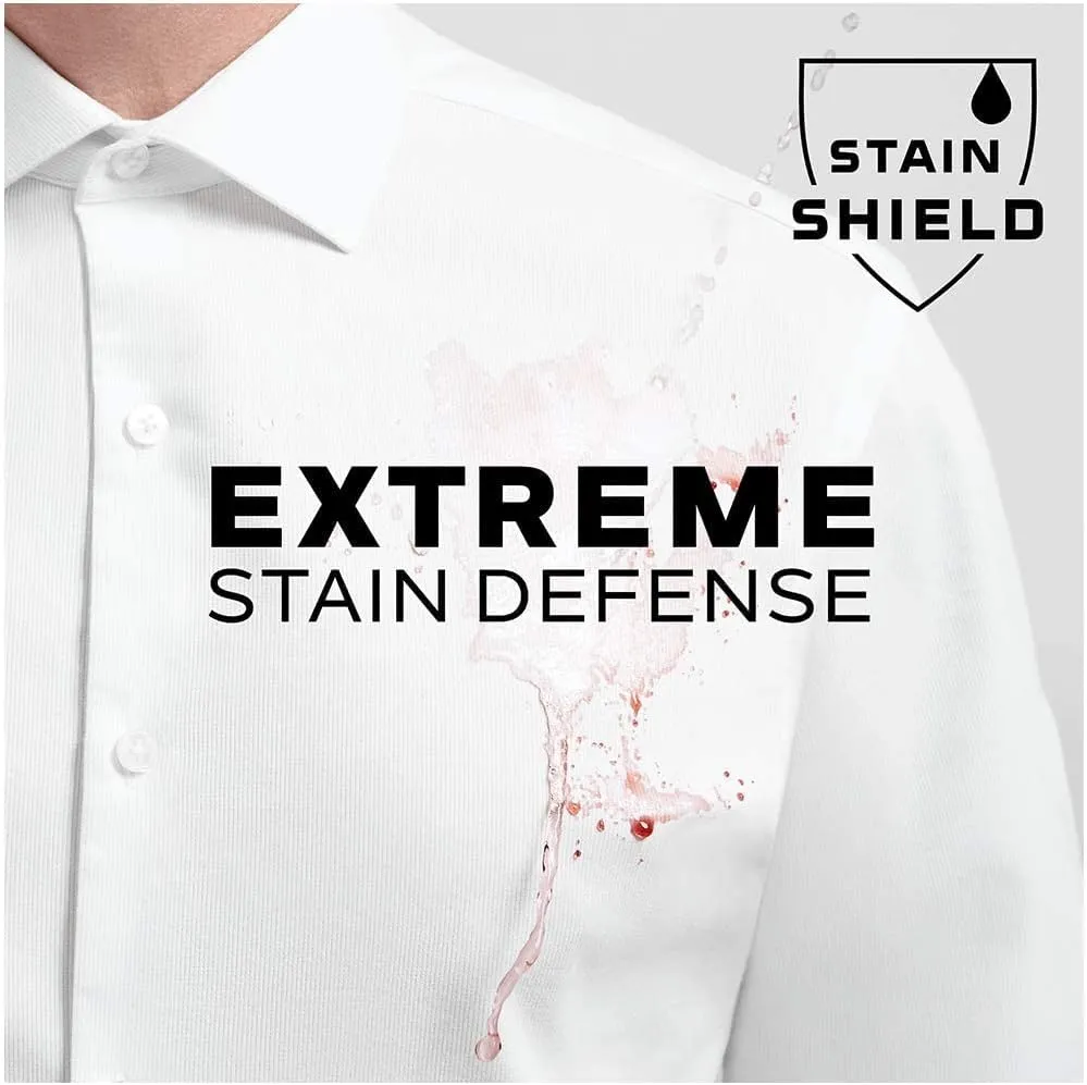 Van Heusen Men's Dress Shirt Regular Fit Stain Shield Stretch