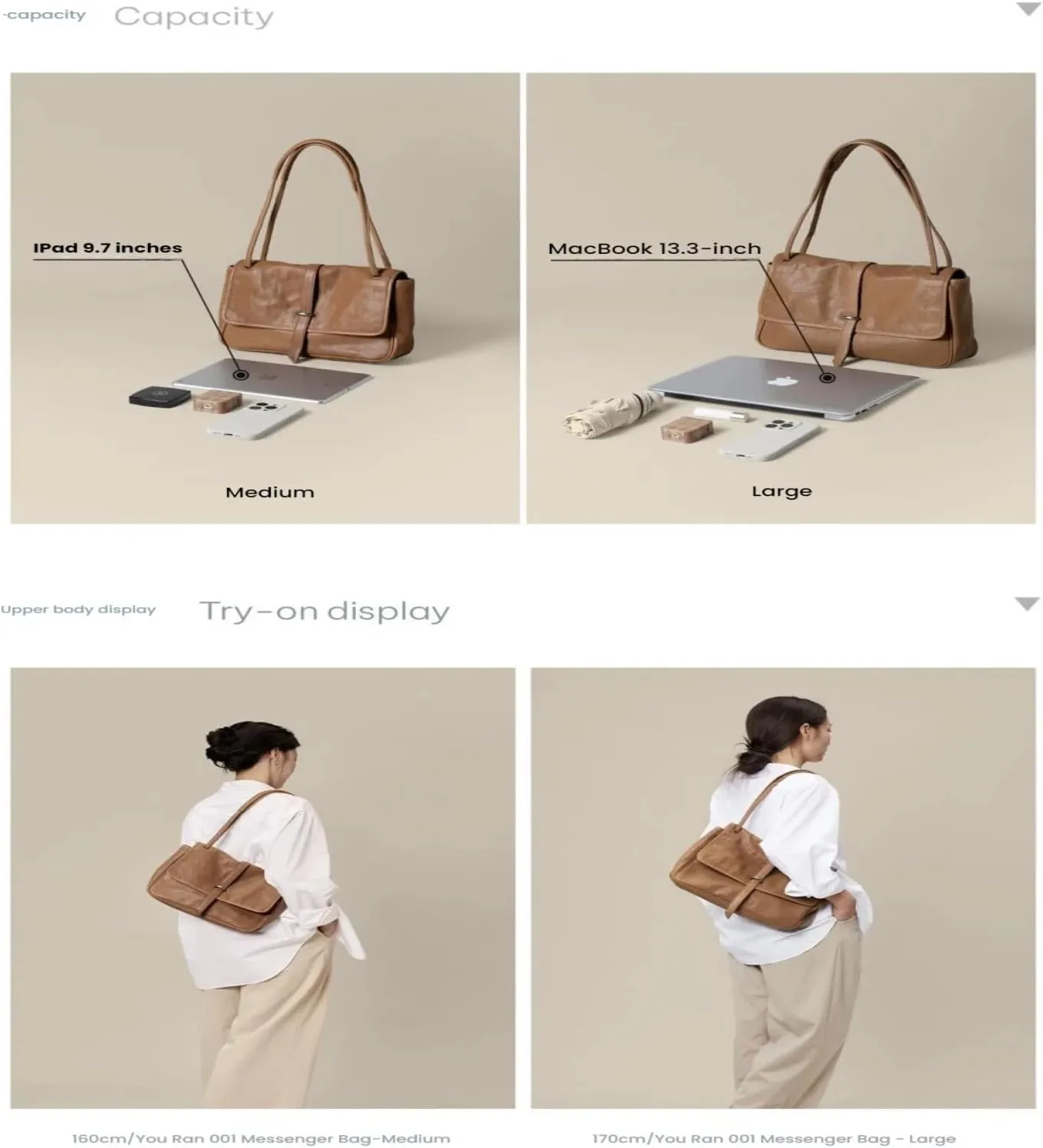 Vegetable-Tanned Cowhide Crossbody Tote Commuter Large Capacity Leather Postman Women's Bag